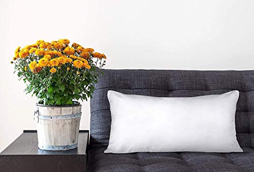 Set Di 4 Cuscini Decorativi Utopia Bedding 45x45cm - Imbottitura In Fibra Siliconata, Bianco