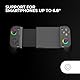 Mars Gaming MGPX, Bluetooth 5.0 Gamepad 2in1, RGB Neon, Dual Vibration und Turbo-Funktion, Smartphone-Halterung bis zu 6.8, Controller Kompatibilität PC, Android, iOS und Konsolen, USB-C, Schwarz