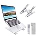 Support pour Ordinateur Portable, Ergonomique et Portable avec Ventilateur pour Surélever L'ordinateur Portable, Compatible avec MacBook Air Pro, et Autres Ordinateurs Portables