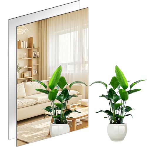 JMITHA Miroir Mural Adhésif Miroir Autocollant Miroir Adhesif Miroirs Muraux Adhésifs Acrylique...