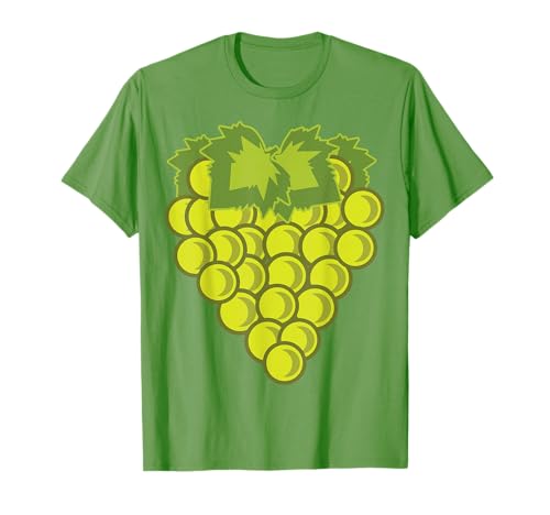 Green Grape Fruit Easy Lazy DIY Halloween Costume T-Shirt