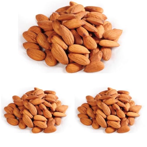 Image of Nutwiz Gurbandi Almonds 1000 Grams (250 Grams X 4) with Rich Flavor, High Antioxidant Content, and Brain-Boosting Nutrition for Daily Vitality and Wellness |Packed with Energy to Support Kids' Learning, Adults' Productivity, and Elders' Strength