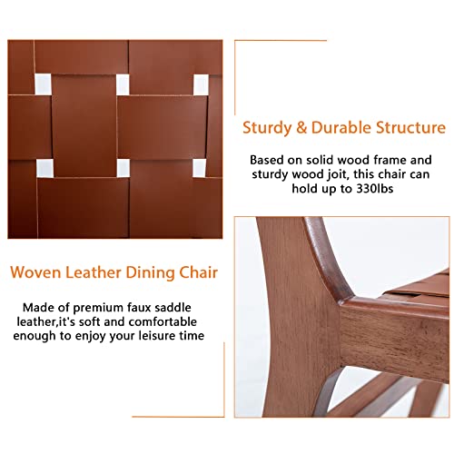 Phoenix Home 18 Room Dining Chairs, Brown #TOP4