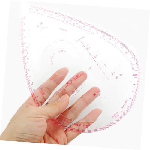 Gogogmee 14 Unidades régua de corte kit costura kit de costura curva francesa régua de quilters de a
