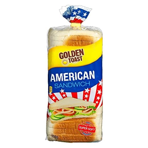 Golden Toast American Sandwich Bread 750g