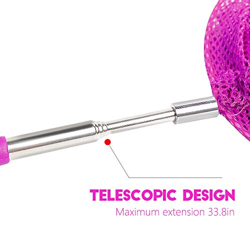 image for TSYAN Telescopic Butterfly Net, Perfect for Catching Bugs Insect Small