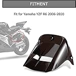 Motorcycle-Rear-Fender-Mudguard-Tire-Hugger-Dashboard-Dirtboard-Catch-Bumper-Frame-Water-Shield-Splash-Dirt-Mud-Guard-Apron-Flares-Cover-Trim-for-YZF-R6-600-2006-2020