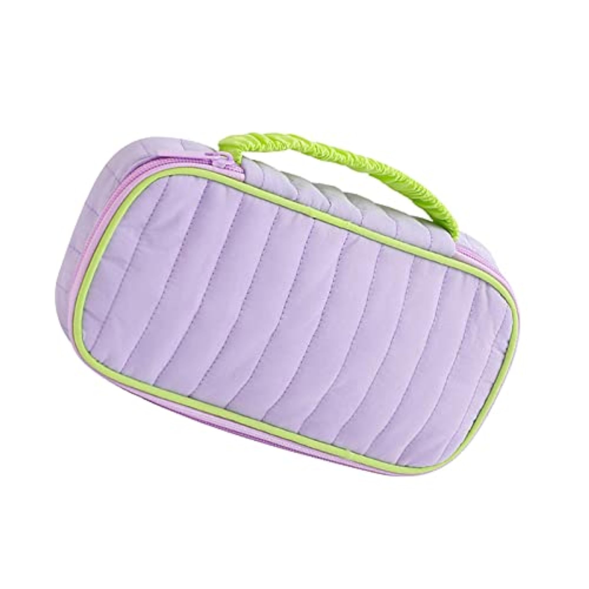 Squeeze Top Small Makeup Bag for Hairpins & Lipstick, Green
