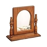 Ksikdeg Eleganter Holzwaschtisch verspiegelt mit A...