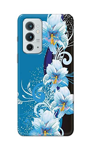Image of PRINTFIDAA Beautiful Floral Design Printed Designer Hard Case for OnePlus 9RT 5G Back Cover -(e) RPM1006