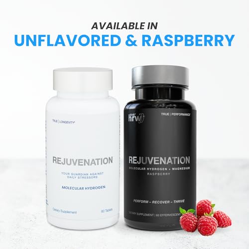DRINK HRW Rejuvenation Molecular Hydrogen Water Tablets: 12 ppm H2 - Hydrogen & Magnesium Supplement, Supports Energy Production, Recovery, Cognitive Health. Informed Sport Certified (Raspberry) - Image 9