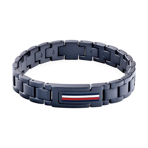 Tommy Hilfiger Jewelry Bracciale A Maglie Da Uomo In Acciaio Inossidabile-image