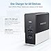 USB C Charger, POWERADD 57W 3 Port Wall Charger with PD 45W and 12W Dual Port, Foldable Fast Charger Compatible for iPhone 12/11/X/mini,iPad MacBook,Pixel 3/2,Nintendo Switch,Samsung S10e, and More