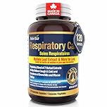 Herba Lung Supplement with Mullein Leaf Extract for Lung Cleanse and Detox – 120 Capsules | Mucus and Phlegm Relief | Made in Canada | Respiratory Care