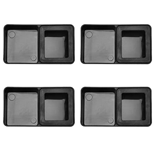 ULTECHNOVO 4 Pcs RÃ©ptil Prato de Comida Pequena CentopÃ©ia Grilos Caixa de Armazenamento Cobra Laga