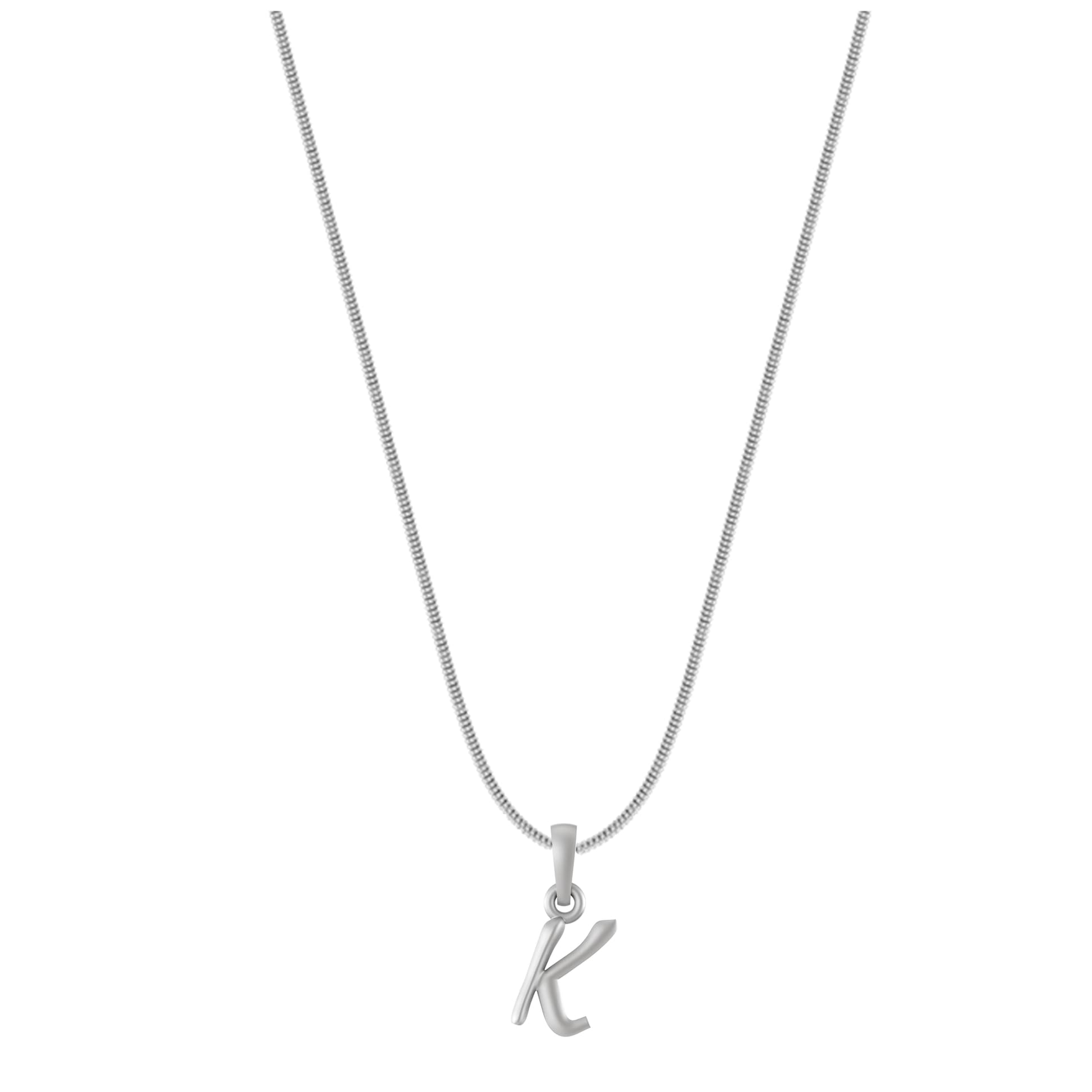 Pendentif en argent sterling 925 chaîne serpent collier Small