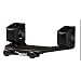 Warnex 40mm Mounts XSKEL1TW Warnex 40mm Mounts, Gen 2 Extended Skeletonized Msrx 40mm Mount Picatinny-Style with Rings, 1Piece, 1" Tube Diameter, Mattte Black
