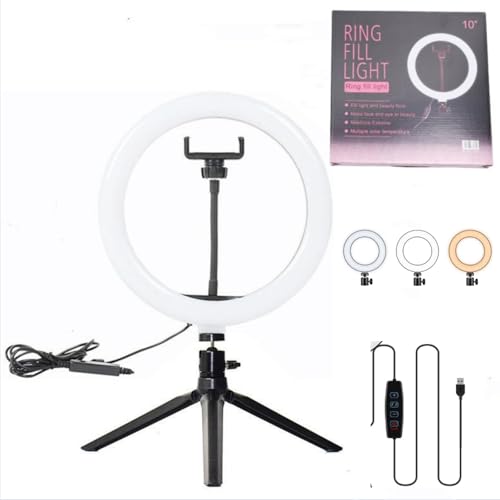 XiXiYang LED Ring Light,Social Perfect Glow for Virtual Meeting, 360 Degree Rotatable Ball Joint for the Best Angle Remote Working, Broadcasting, Live Streaming, Makeup