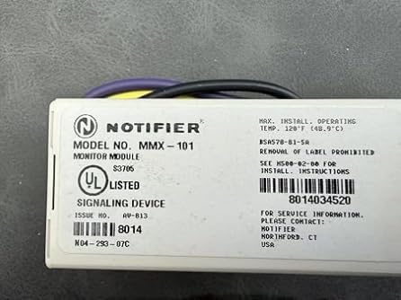1PCS New NOTIFIER MMX-101