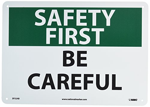 Plaque Safety First Be Care NMC Sf52ab en aluminium rigide durable