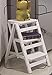 Produktbild ZCJB Treppenhocker Amerikanischen Stil Massivholz Dual-use Treppenhaus Stuhl Leiter Klappstuhl Haushalt Multifunktions Schritt Hocker 3 Schichten Mehrzweck Leitern Folding Schritte Tritthocker ( Farbe : Weiß )