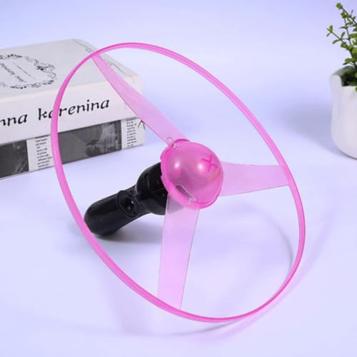 Plástico fácil de usar en estos discos voladores luces LED 5
