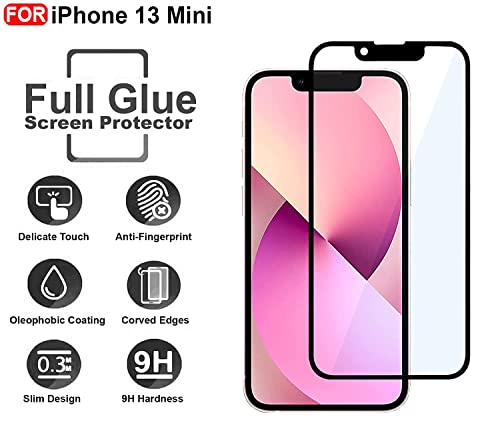 Image of DD SON (Black 11D Tempered Glass for Samsung, Redmi etc (Q-iPhone 13 Mini)