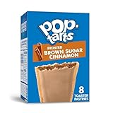 Pop-Tarts Toaster Pastries, Breakfast Foods, Kids Snacks, Frosted Brown Sugar Cinnamon, 13.5oz Box (8 Pop-Tarts)