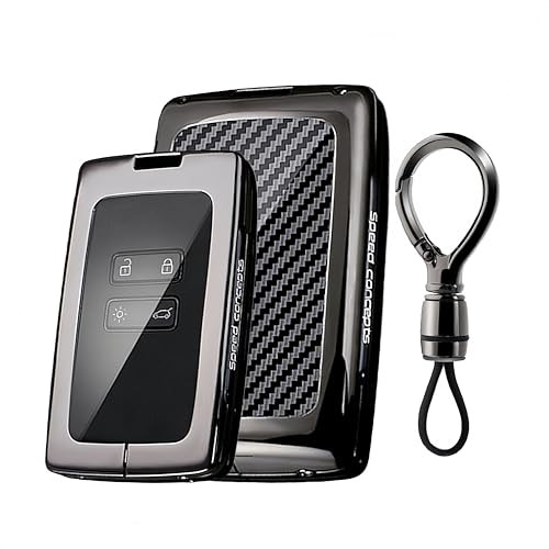 Coque de clé voiture Renault Alpine A290 GTS Mitsubishi ASX Colt 2024 étui housse protection noir