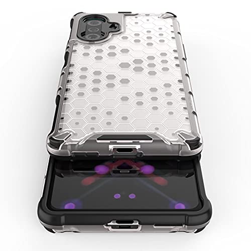Image of Glasgow Back Case Cover Designed for Poco F3 GT - Transparent