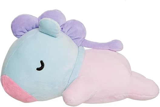 Aurora World Aurora, 61445, BT21 Official Merchandise, MANG Mini Baby Cushion, Plush, Blue and Purple, Small