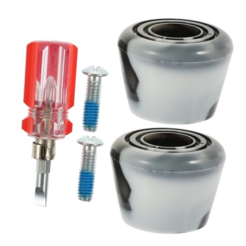 POPETPOP Professional Roller Skates Toe Stops Easy to Install Toe Stop Plug Sturdy Pu Material Roller Skates Brakes Comfortable Skating Experience