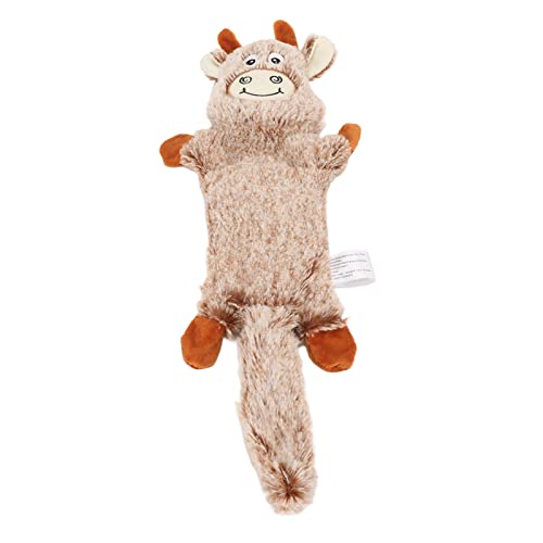 Juguete mordible sonoro para perro de peluche forma animal