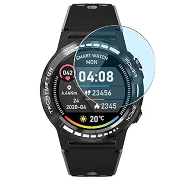 Vaxson 3 pellicole protettive anti-luce blu compatibili con PRIXTON SW37 M7 M7S smartwatch Smart Watch, protezione schermo [non in vetro temperato] Anti Blue Light