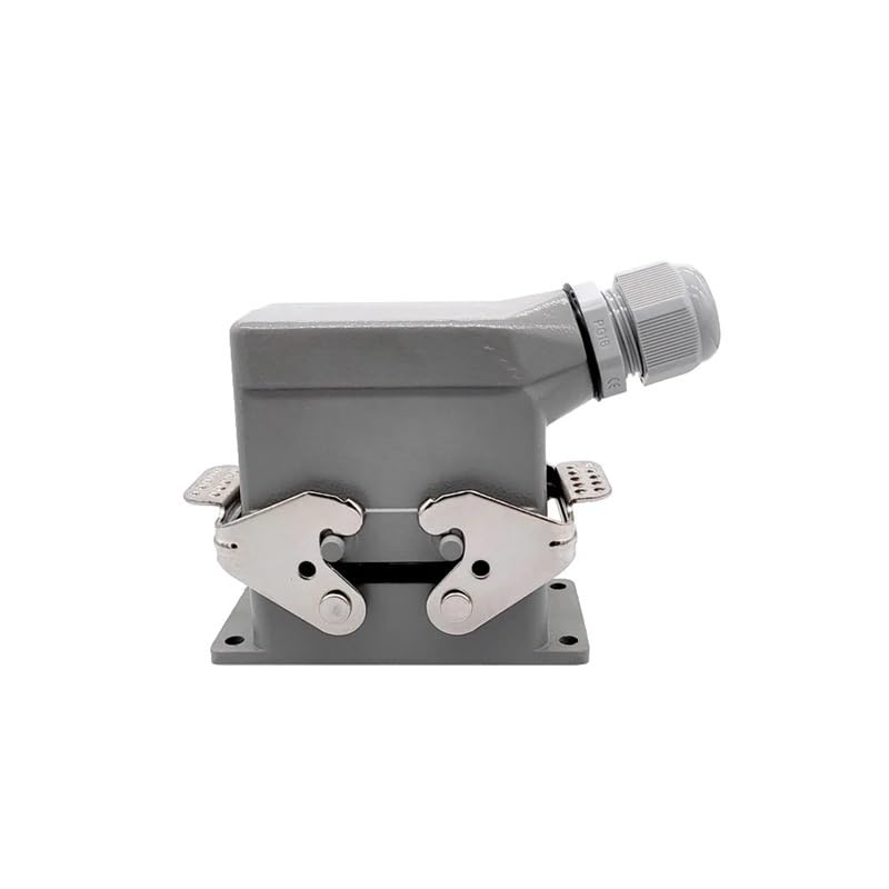 Heavy Duty Connectors HDC-HE-010-1/2/3/4 F/M 10pin 16A Screw Connection Industrial Rectangular Aviation Connector Plug(Hdc-he-010-1)
