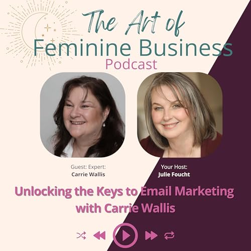 『Unlocking the Keys to Email Marketing with Carrie Wallis』のカバーアート