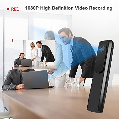 Homesen Câmera De Vídeo 1080 P Mini Filmadora Com Clipe De Vídeo O Gravador USB Bolso Câmera Bateria