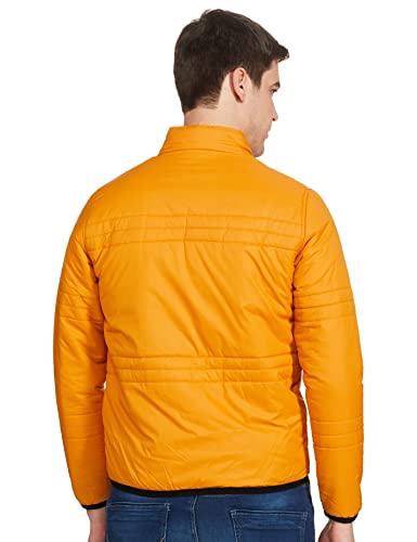 Image of Spykar Polyester Blend Men's Standard Length A-Line Coat