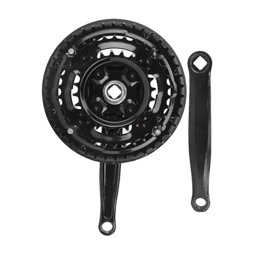 Pédalier en acier carbone 24-34-42 dents pour vos sorties quotidiennes en VTT