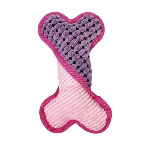 犬おもちゃ 音出るおもちゃ 噛むおもちゃ 骨 丈夫 ぬいぐるみ かわいい 犬用 ペット用 おもちゃ ストレス解消 運動不足解消 歯磨き 耐久性 小/中/大型犬 パープル