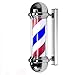 Produktbild Led Barbers Pole, Rot, Weiß, Blau Stripes Rotating Illuminating, Friseursalon Schönheitssalon Ladenschild Friseursalon-Zeichen-Lichter im Freien wasserdichte Energie sparen Retro Wa