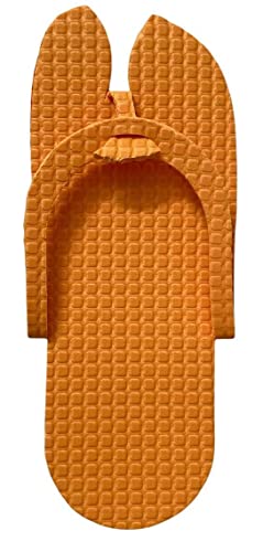 Image of CHITRA Spa and Hotel Free Size 5MM Sole Flip-flop (Orange)