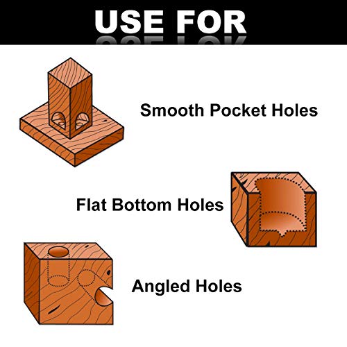 Comoware Forstner Bit Set - 16 Pcs Forstner Drill Bits Set For Wood, Auger Opener Round Shank Drilling Cutting Tool For Woodworking #TOP6