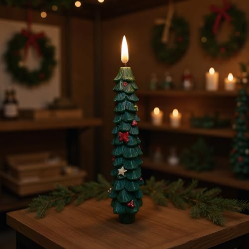 Bougies LED pour sapin de Noël électriques avec télécommande - 3