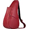 AmeriBag 15 Full-Grain Leather Healthy Back Bag Ergonomic Crossbody Sling for Everyday Use, Travel & Walking Comfort