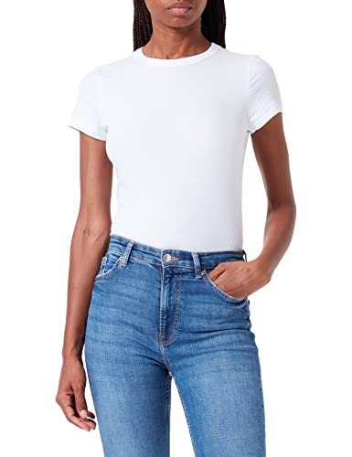 T-shirt BOSS Ecoya femme col rond haut manches courtes mode été