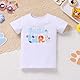 FYMNSI Baby Kinder Mädchen 1. 2. 3. 4. 5. 6. Geburtstag Outfit Kurzarm Top T-shirt Prinzessin Tütü Tüll Rock Stirnband Schärpe Set Partykleid Festliches Fotoshooting Sommer Bekleidungsset Blau 2 Jahre