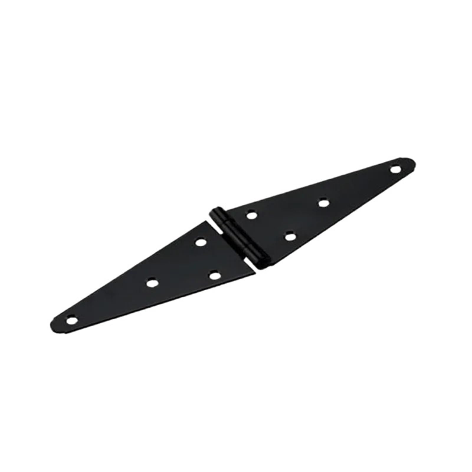 2Pcs Black Door Hinges with Screws Cabinet Door Hinges(96mm)