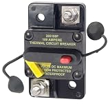 Blue Sea Systems 7187 285 Series Thermal Circuit Breakers, Surface Mount, 48V DC, 100A