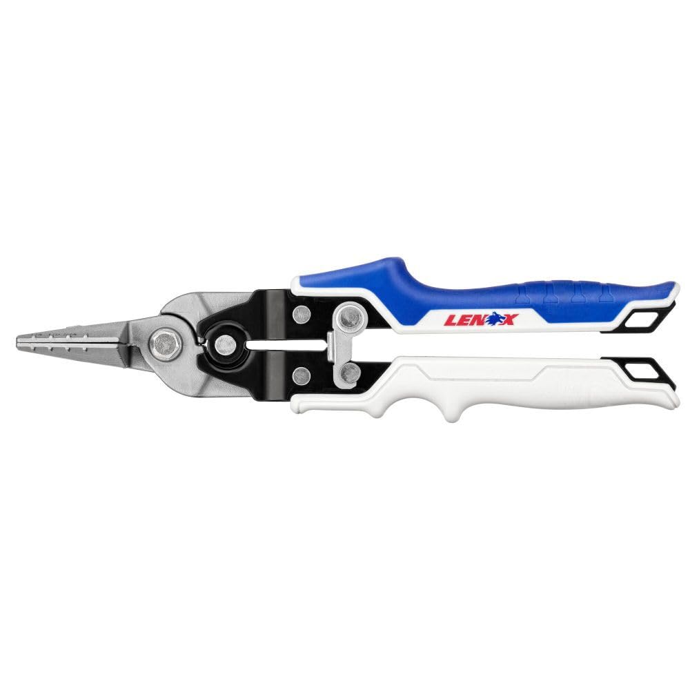 LENOX Tools Pliers, Seamers, Forged Head, Cuts 18 Gauge Metal and 22 Gauge Stainless Steel (LXHT14350​)